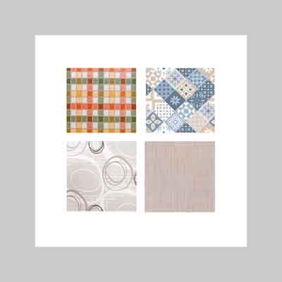 MOLLETTONE COPRITAVOLO 'NEW SOFT' Dis. '4034/01' - H. 140 cm - rotolo 20 mt - 20 metrilineari- BOTTIGELLI