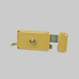 SERRATURA PORTONCINO 'P30' FACCHINETTI E60 Dx - Scatola mm 120x85 - FACCHINETTI