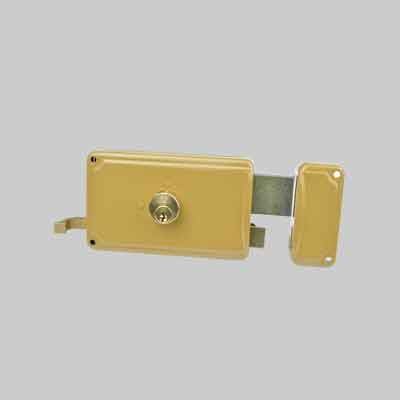 SERRATURA PORTONCINO 'P30' FACCHINETTI E70 Dx - Scatola mm 140x85 - FACCHINETTI