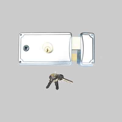 SERRATURA PORTONCINO 'P38' FACCHINETTI E70 Sx - Scatola mm 140x85 - FACCHINETTI