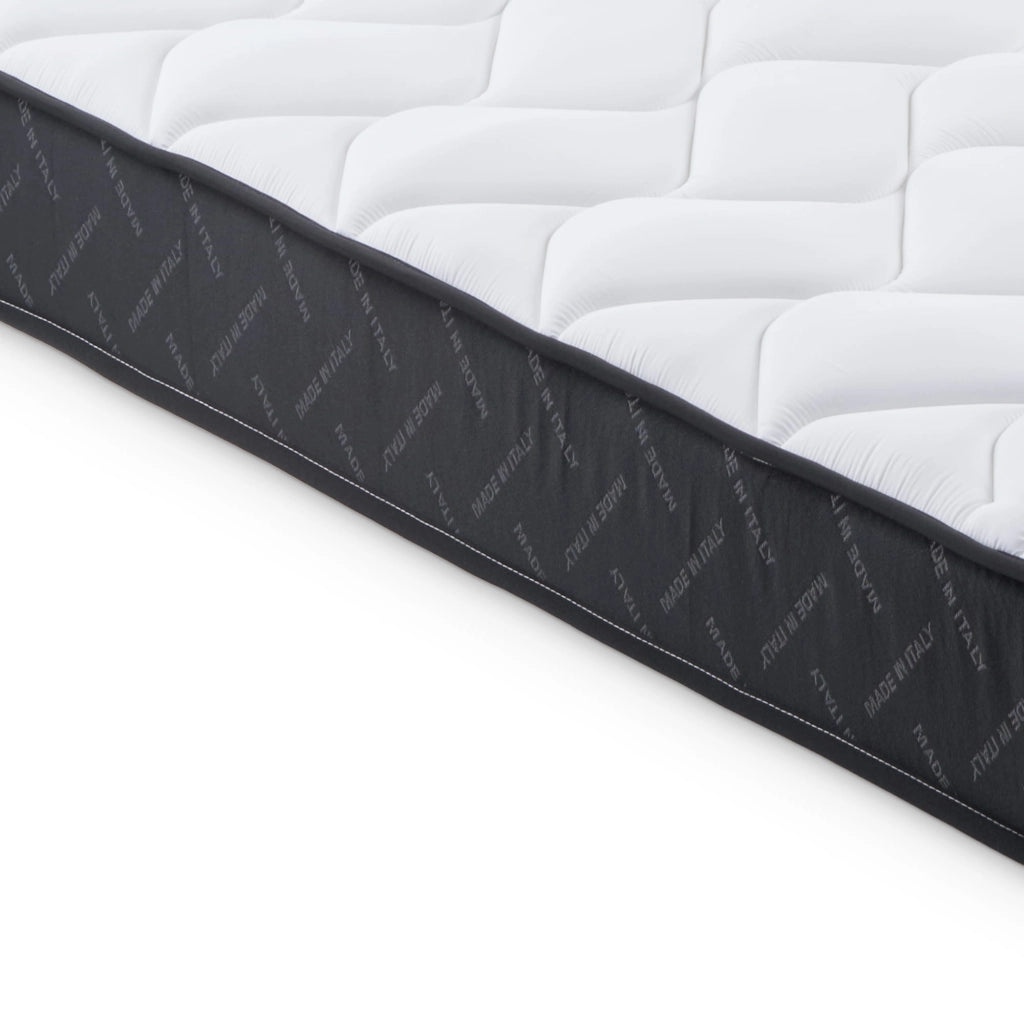 Materasso 120x200 cm in Memory Foam, Doppio Comfort H2/H3, H16 cm Rivestimento Sfoderabile, 7 Zone, 100% Made in Italy