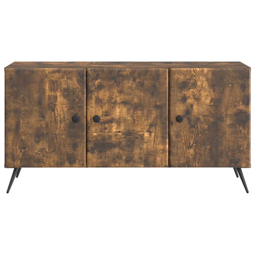 Mobile TV Rovere Fumo 99 x 34,5 x 50 cm Legno ingegnerizzato