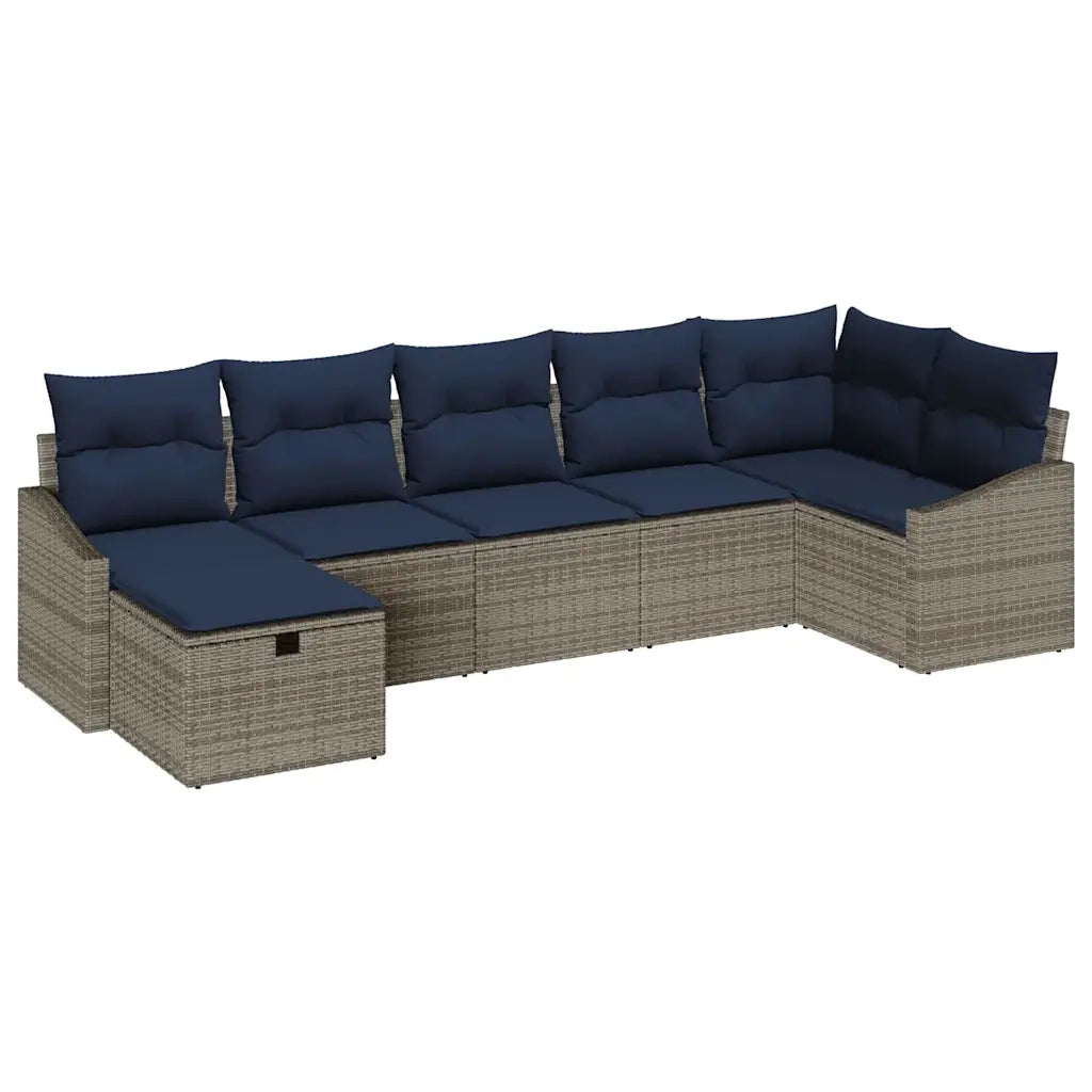 Set di divani con cuscino 4 pcs polyrattan 3360636