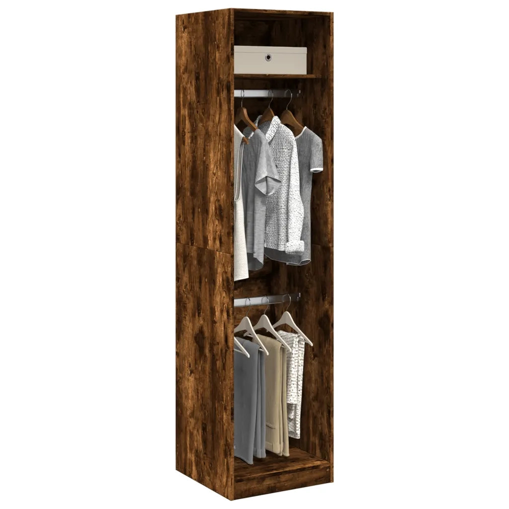 Armadio Rovere Fumo 50x50x200 cm in Legno Multistrato CFW1913810