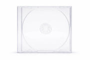 Set di Custodie per CD a Pacchetto da 50 - Copertine Singole - Protezione Chiara - Spazio Risparmiato - Per CD/DVD/Blu-ray - Progetto Sostenibile - Archiviazione dei Media