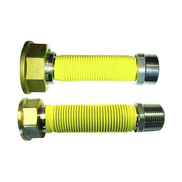 Tubo flessibile gas per contatore 1"-1" M-F 200/400 mm