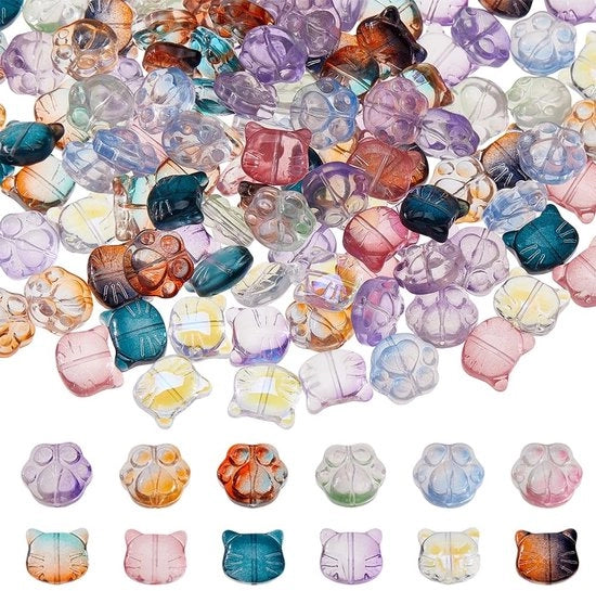 120 Stuks Vetro per Collana da Gioielleria