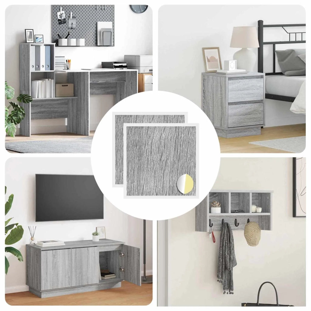 Copertura Vite Adesiva 2 pz Grigio Sonoma ? 20 x 0,5 mm CFW8344022