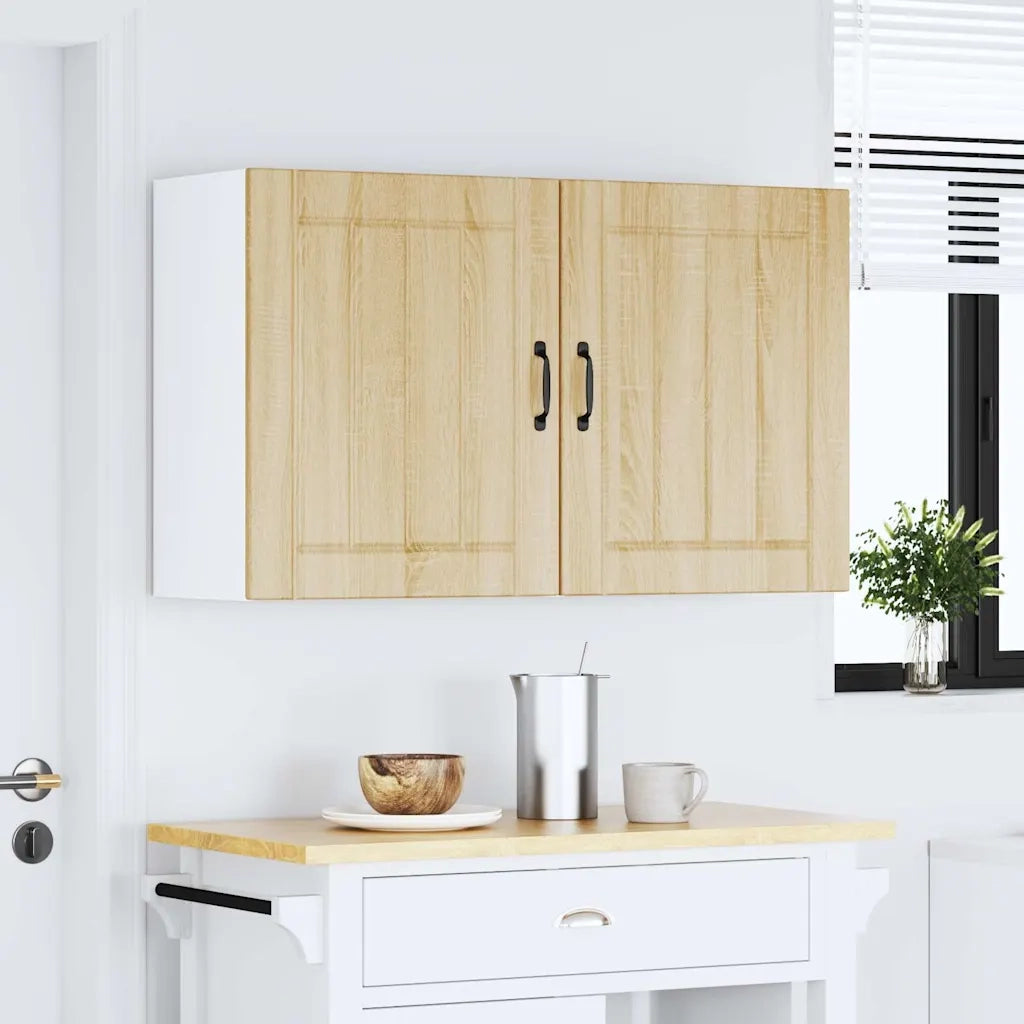 Pensili da cucina 2 pz Lucca in Legno Multistrato Rovere Sonoma 853804