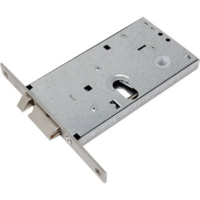 SERRATURA METALLO INFILARE ELETTRICA 85500 YALE  B.Q INOX F.MM 22 F.OV+SCR+F+Q8 H.MM 78 E.MM 70