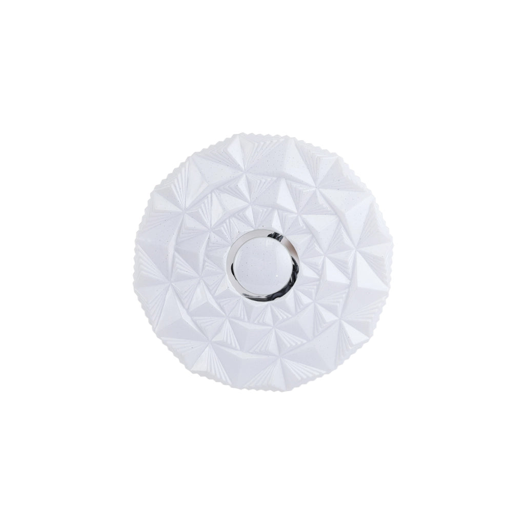 Plafoniera LED Italux Kelmi tonda bianca Ø27 12W 4000K