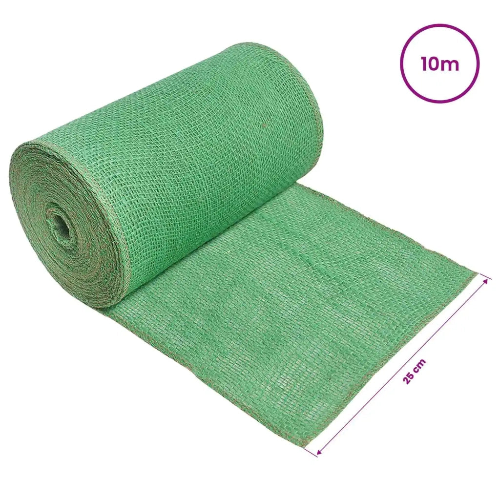 Rotolo di Juta 25 x 1000 cm Verde 42012025