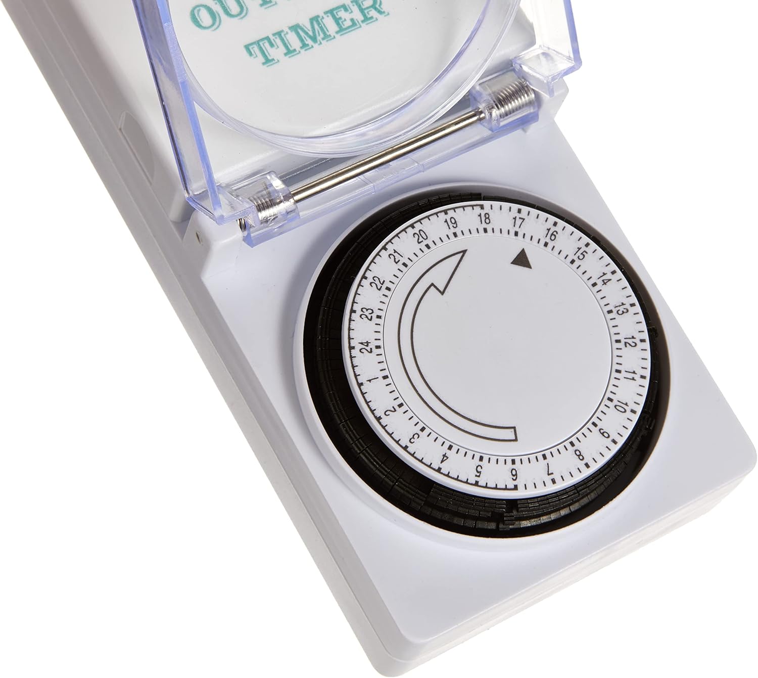 PROGRAMMATORE DA ESTERNO GIORNALIERO PRESA TEMPORIZZATA spina + presa 16A bianco PROXE