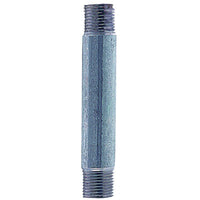 TRONCHETTO IN ACCIAIO ZINCATO FILETTO CORTO - 1x15 CM  - RMR