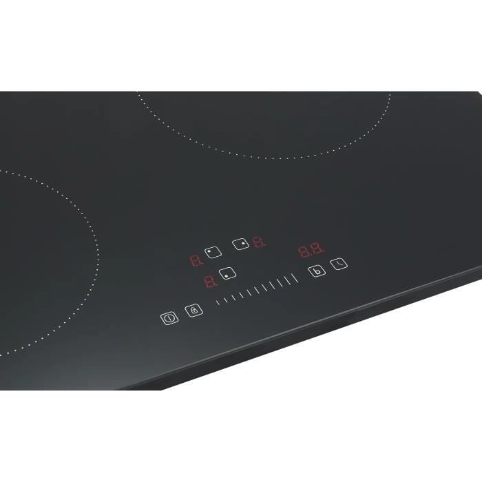 Tavola di induzione 3 Fochi Continental Edison - 3 timer - 3 booster - nero