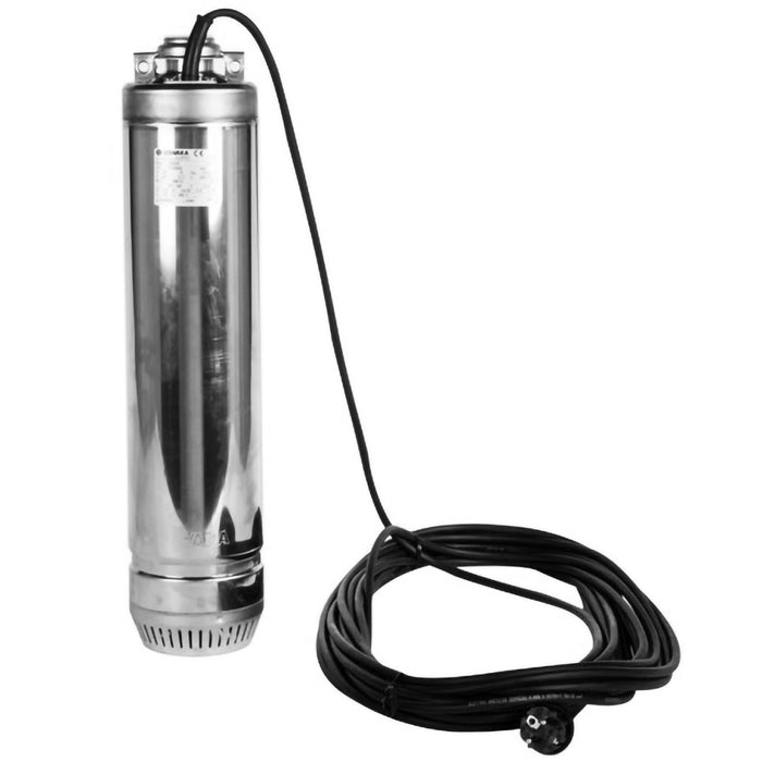 ELETTROPOMPA SOMMERSA MULTIGIRANTE MONOBLOCCO IN ACCIAIO DA 5 MONOFASE PER ACQUE CHIARE MODELLO SCU - HP 1,2  KW 0,9  230 V  - LOW