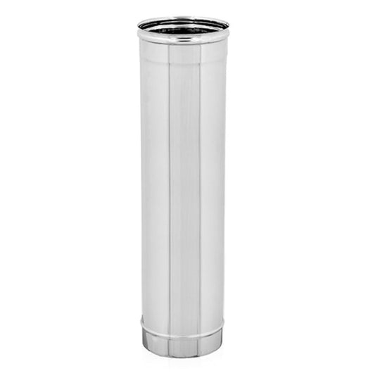 CANNA FUMARIA MONOPARETE IN ACCIAIO INOX AISI 304 MM 500 - ø250 SP 0,5 MM  - EUF