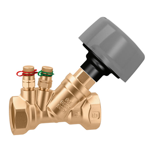 VALVOLA DI BILANCIAMENTO CON DISPOSITIVO VENTURI PER CIRCUITI IDRAULICI - 1  - CAL