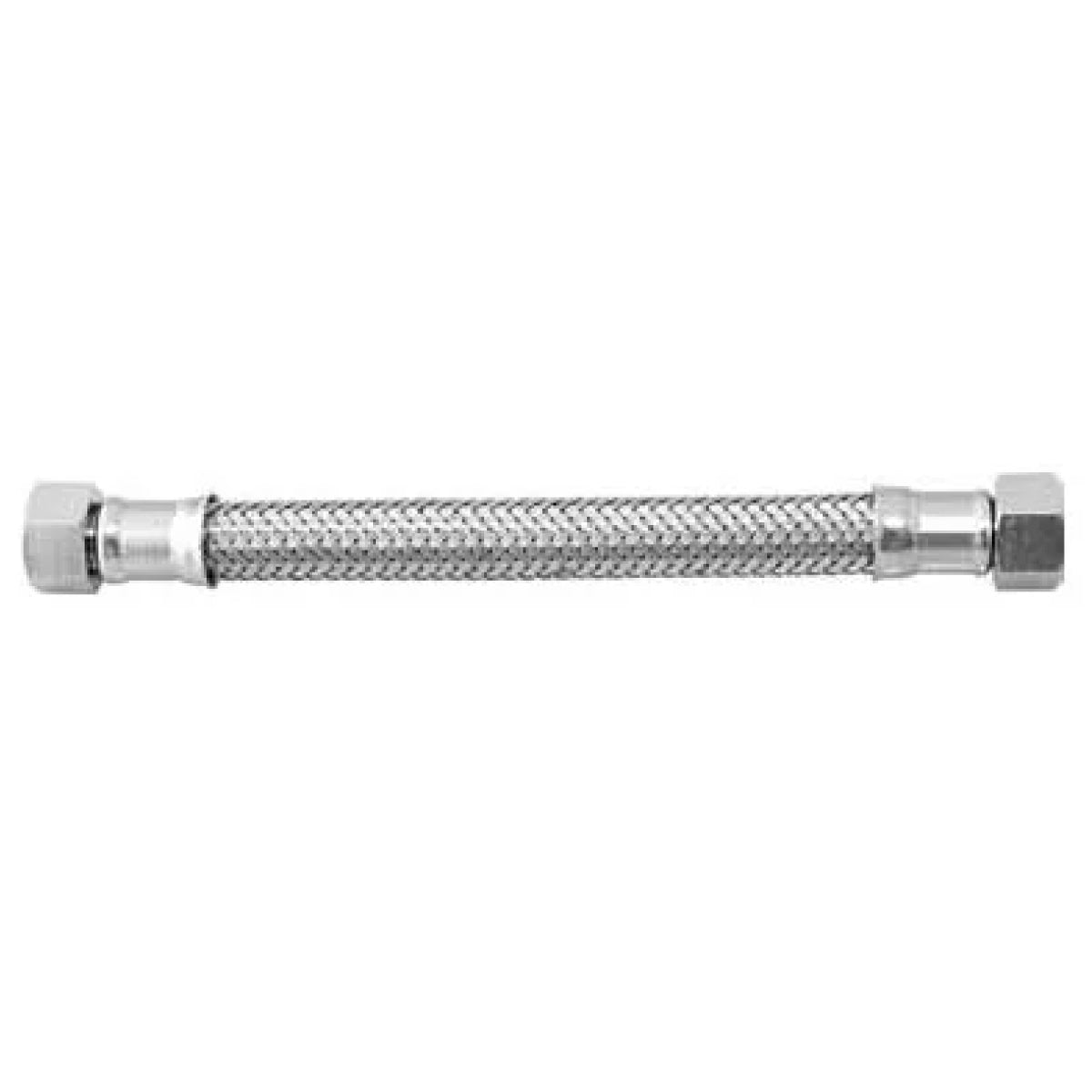 FLESSIBILE IN ACCIAIO INOX FEMMINA FEMMINA DN10 CM 35 - F.F.1/2  - HID