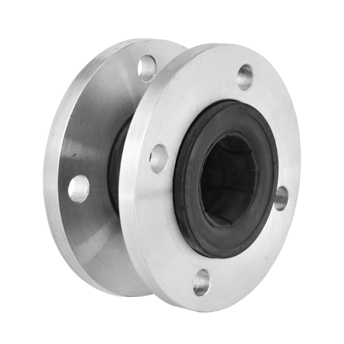 GIUNTO ELASTICO FLANGIATO IN GOMMA - DN150 - INGOMBRO 120 MM  - 8 FORI - SU ORDINAZIONE  - ZEL