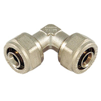 RACCORDO CURVO INTERMEDIO A STRINGERE PER TUBO MULTISTRATO MODELLO AL-COBRAPEX - ø20  - TIM