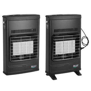 STUFA INFRAROSSI MODELLO ECO40 - METANO - GRIGIO - 4,2KW  - SIA