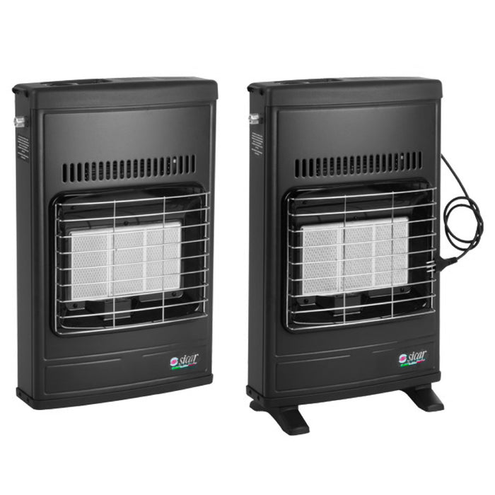 STUFA INFRAROSSI MODELLO ECO40 - METANO - GRIGIO - 4,2KW  - SIA