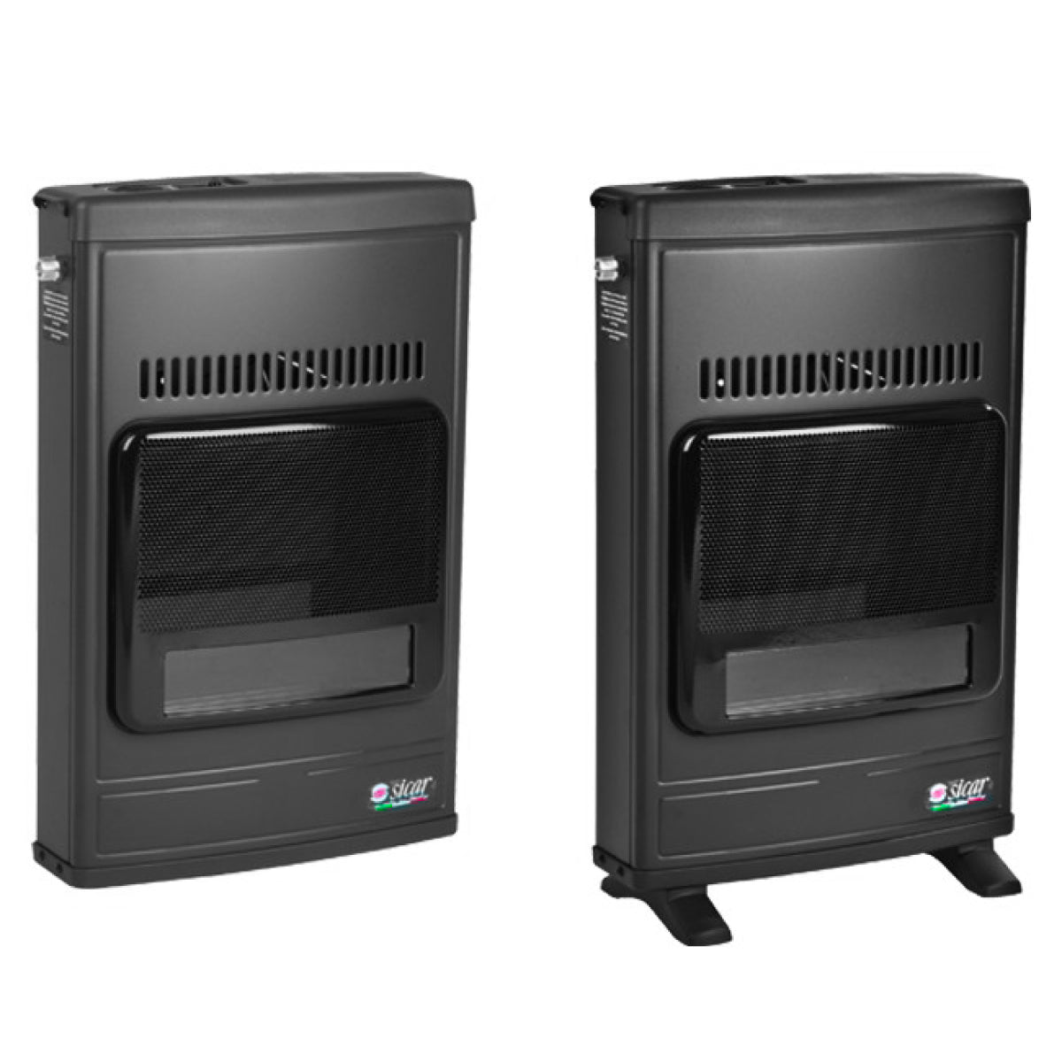 STUFA BLUE-FLAME METANO MODELLO ECO 45 - GRIGIO - 4,1KW  - SIA