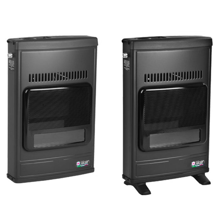 STUFA BLUE-FLAME METANO MODELLO ECO 45 - GRIGIO - 4,1KW  - SIA