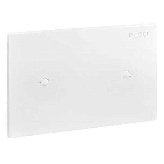 PLACCA CIECA PER CASSETTA PNEUMATICA - BIANCA  - CAT