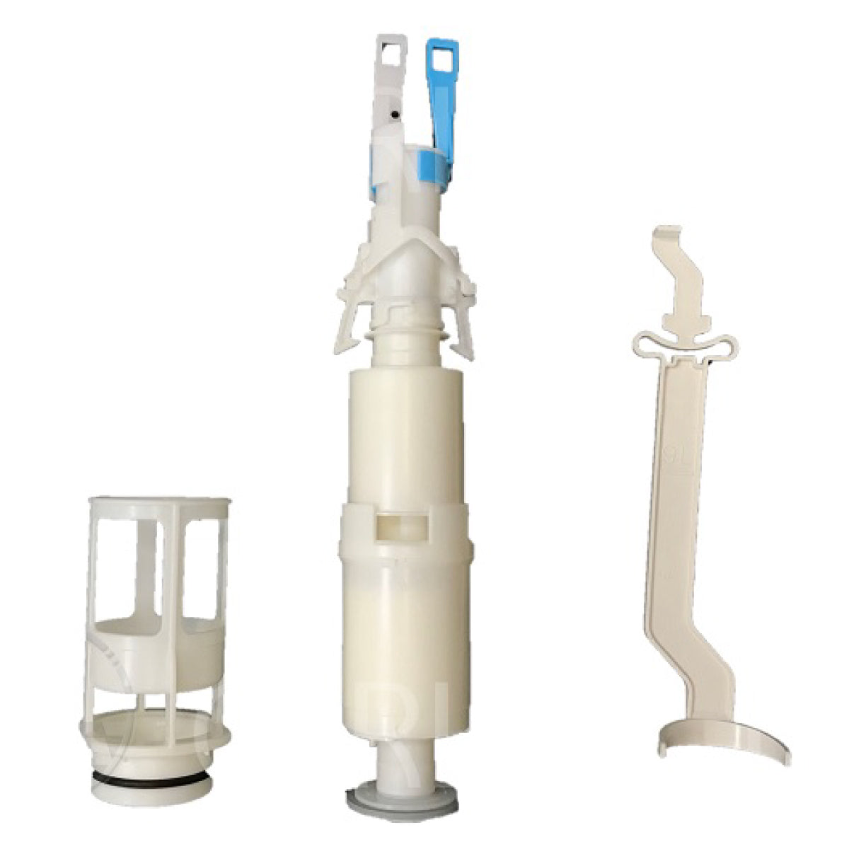 KIT VALVOLA DOPPIO SCARICO PER CASSETTA MODELLO RIOS   - VIL