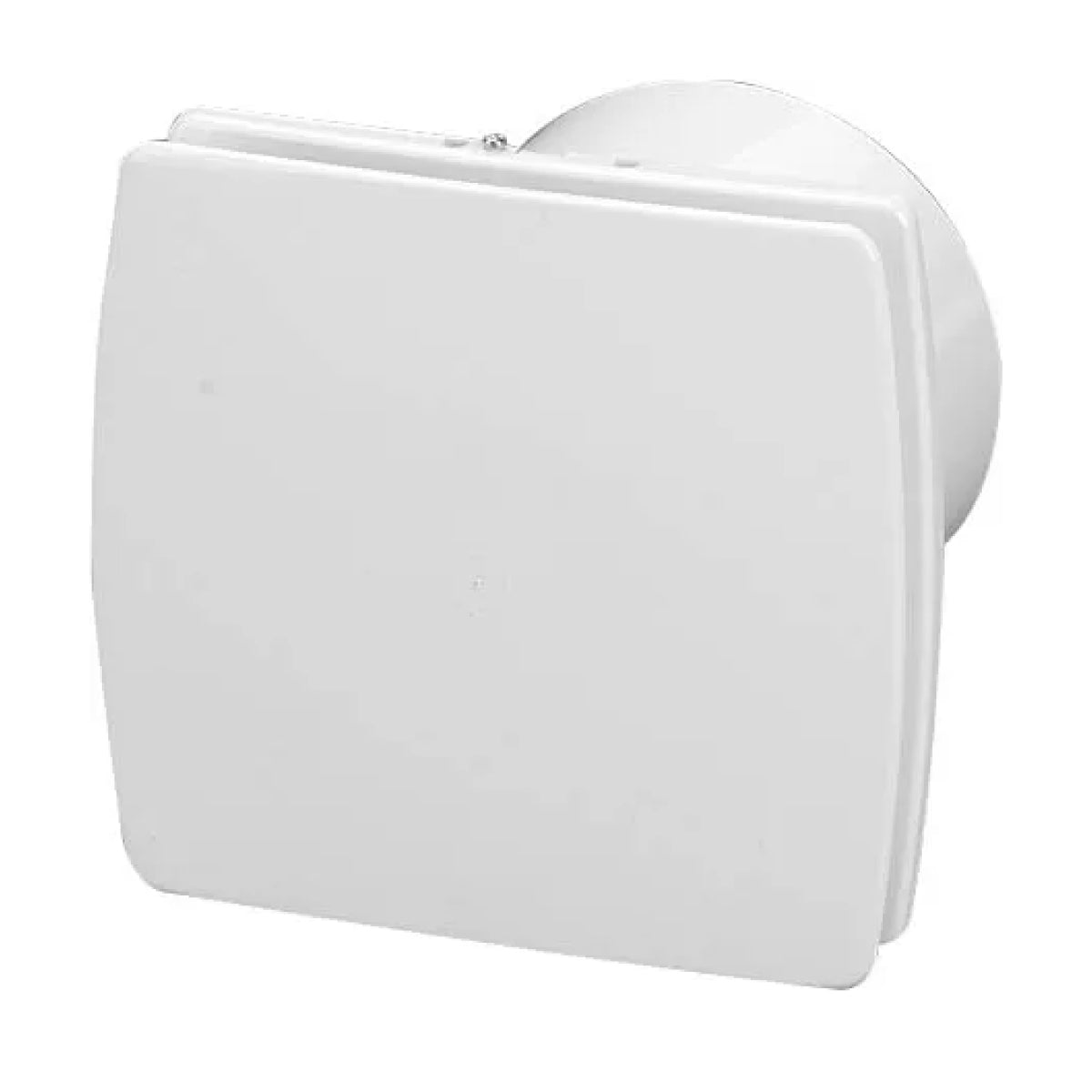 ASPIRATORE QUADRO ELETTRICO IN ABS DECORATIVO BIANCO - DIM. 145X145 MM -  EE ¸100 MM - PORTATA 100 M  ³/H - 19 W  - VEC