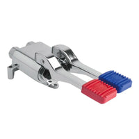 RUBINETTO MISCELATORE CROMATO INSTALLAZIONE A PAVIMENTO CON DOPPIO PEDALE - 1/2  - IDL