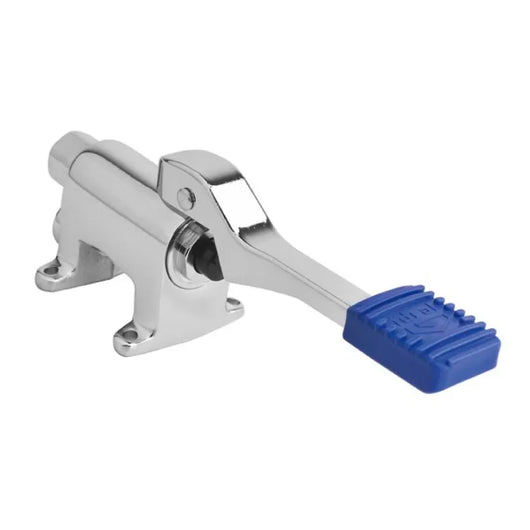 RUBINETTO MONOACQUA CROMATO A CHIUSURA PROGRESSIVA INSTALLAZIONE A PAVIMENTO CON PEDALE - 1/2  - IDL