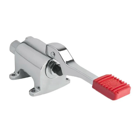 RUBINETTO MONOACQUA CROMATO A MISCELAZIONE PROGRESSIVA INSTALLAZIONE A PAVIMENTO CON PEDALE - 1/2  - IDL