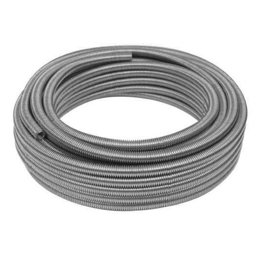 TUBO FLESSIBILE CORRUGATO IN ACCIAIO INOX - ø16 3/4-5 MT