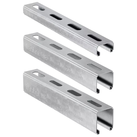 PROFILO IN ACCIAIO ZINCATO MODELLO FSL - 2000 - SPESSORE:1.0 MM - PROFILO: 31X30  - FIS