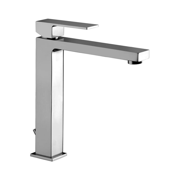 RUBINETTO MISCELATORE MONOCOMANDO LAVABO PROLUNGATO CROMATO SERIE ELLE - SENZA PILETTA DI SCARICO  - PAF