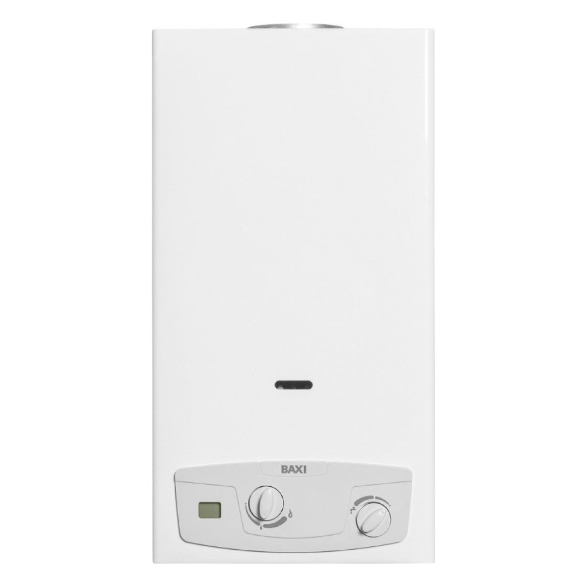 SCALDABAGNO A GAS TIRAGGIO NATURALE MODELLO ACQUAPROJECT BLUE LT14 - GPL 24,4 KW  - BAX