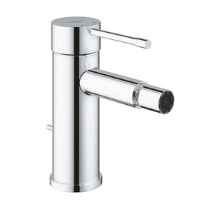 RUBINETTO MISCELATORE MONOCOMANDO CROMATO PER BIDET SERIE ESSENCE - SCARICO 11/4  - GRO