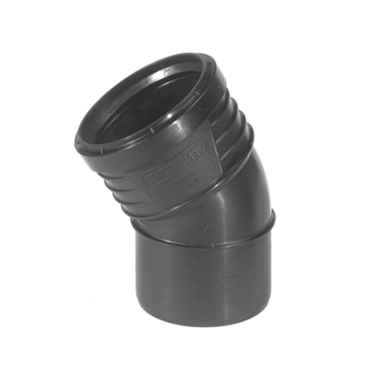 CURVA 30  ° AD INNESTO PP CON GUARNIZIONE SERIE SITECH+ INSONORIZZATA -  EE ¸110  - WAV