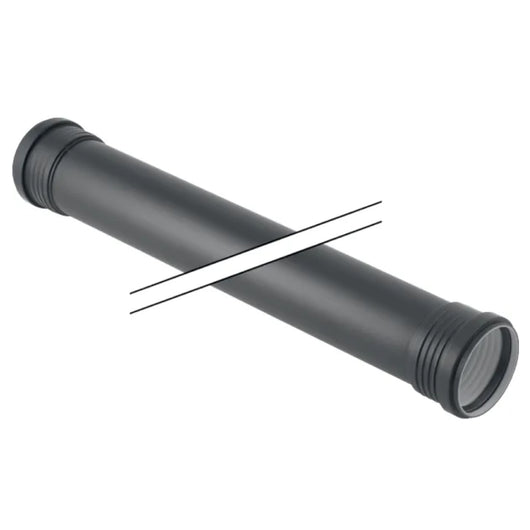 TUBO 2 BICCHIERI AD INNESTO IN PP CON GUARNIZIONE SERIE SILENT - ø125  MT 2  - GBR