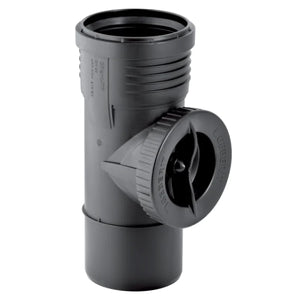 BRAGA 87  ° CON TAPPO ISPEZIONE AD INNESTO IN PP CON GUARNIZIONE SERIE SILENT -  EE ¸125  - GBR