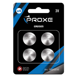 PILA A BOTTONE '2025' Pz 4 - 3 V  - PROXE