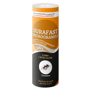 INSETTICIDA IN MICROGRANULI 'DURAFAST' gr.500 - per formiche  - VEBI