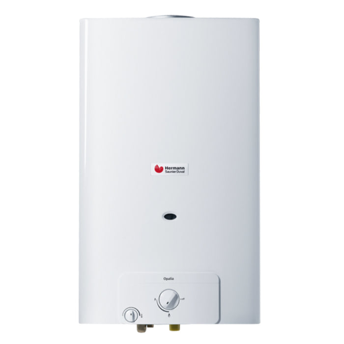 SCALDABAGNO A GAS TIRAGGIO NATURALE MODELLO OPALIA C LOW NOX 11L - MET 9,8/19,6 KW  - HER