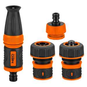 LANCIA E RACCORDI RAPIDI IN SET c/adattatore 1 - 3/4  - VERTO