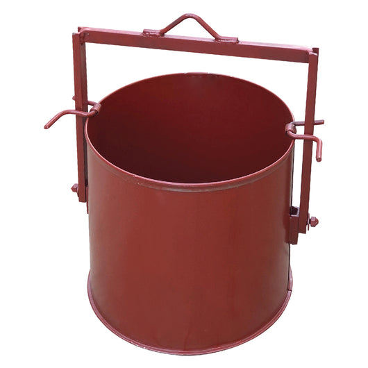 SECCHIONE PORTACALCE CILINDRICO Lt. 90 ø 47 x H 47 x H tot. 66  - Senza Marca