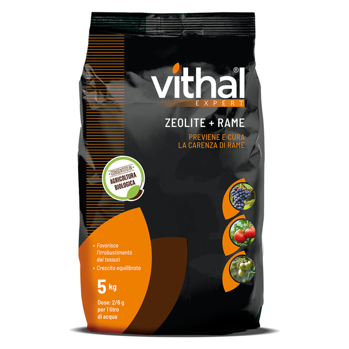 ZEOLITE CON RAME POLVERE MICRONIZZATA LINEA 'EXPERT' Kg.5  - VITHAL