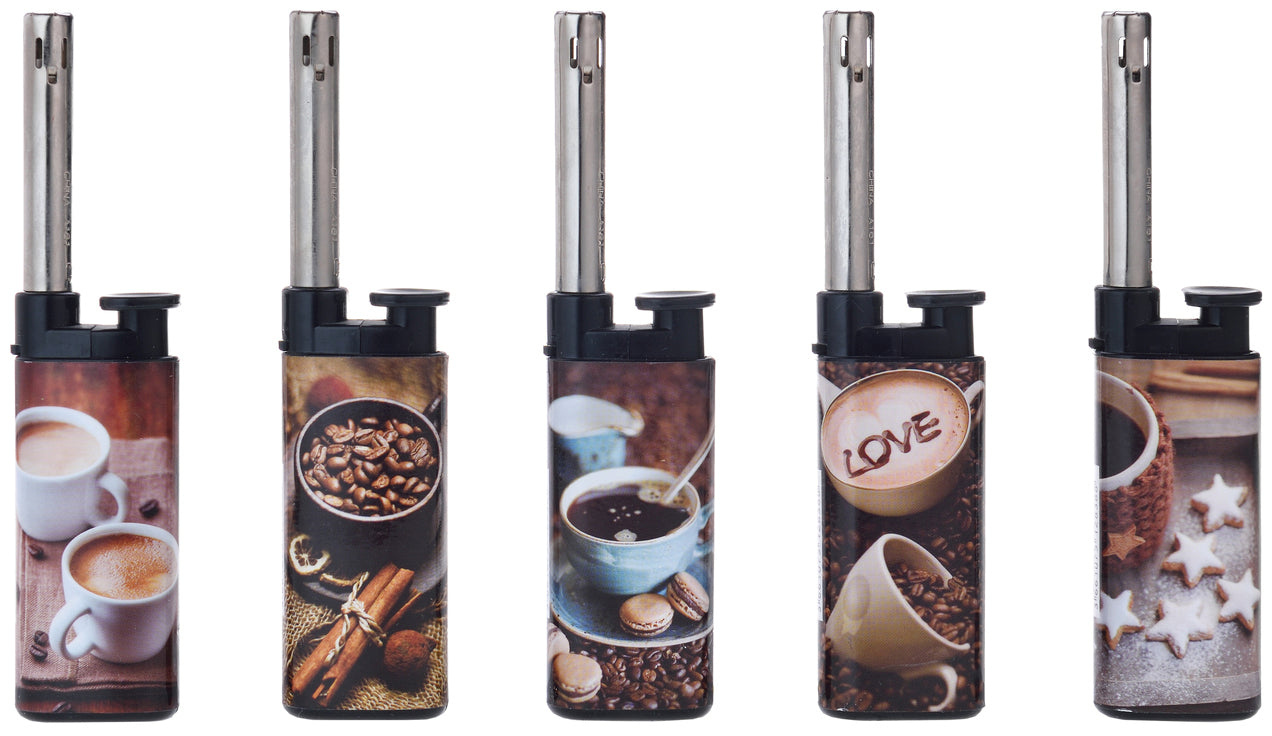 ACCENDIGAS COFFEE  Fantasie assortite 25.00 pz